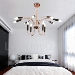 2 Tier 12 Light Modern Contemporary Chandelier Light