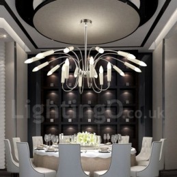 2 Tier 18 Light Modern Contemporary Chandelier Light