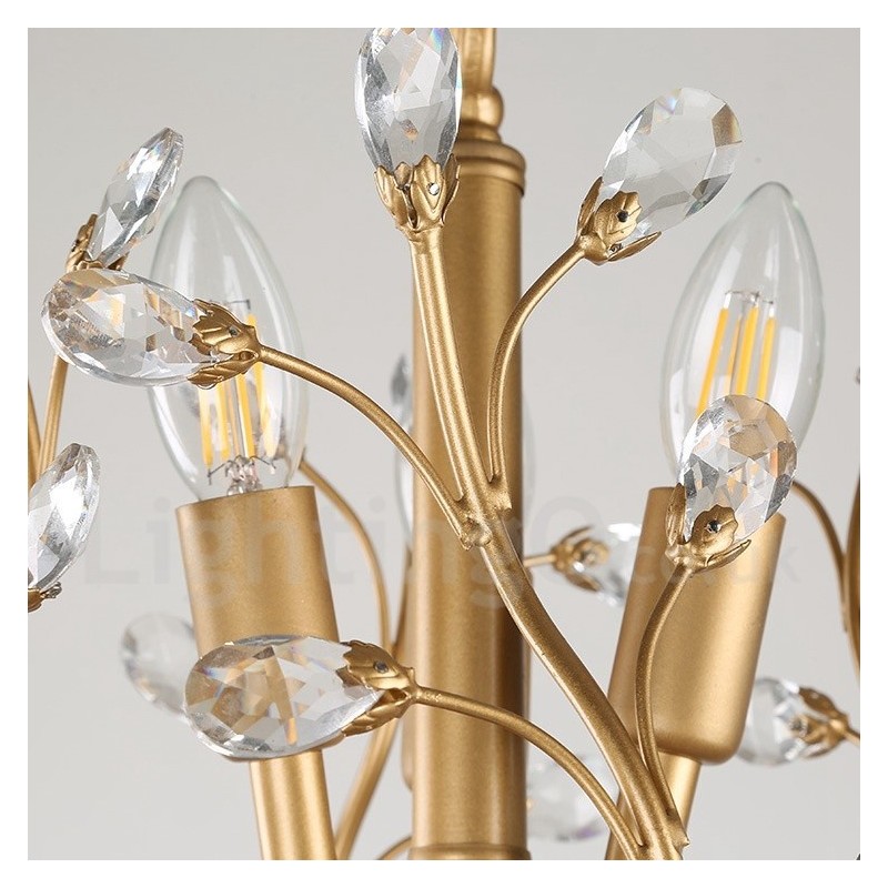 60CM Height 45CM Wide Modern Contemporary 7 Light Chandelier Lamp Light