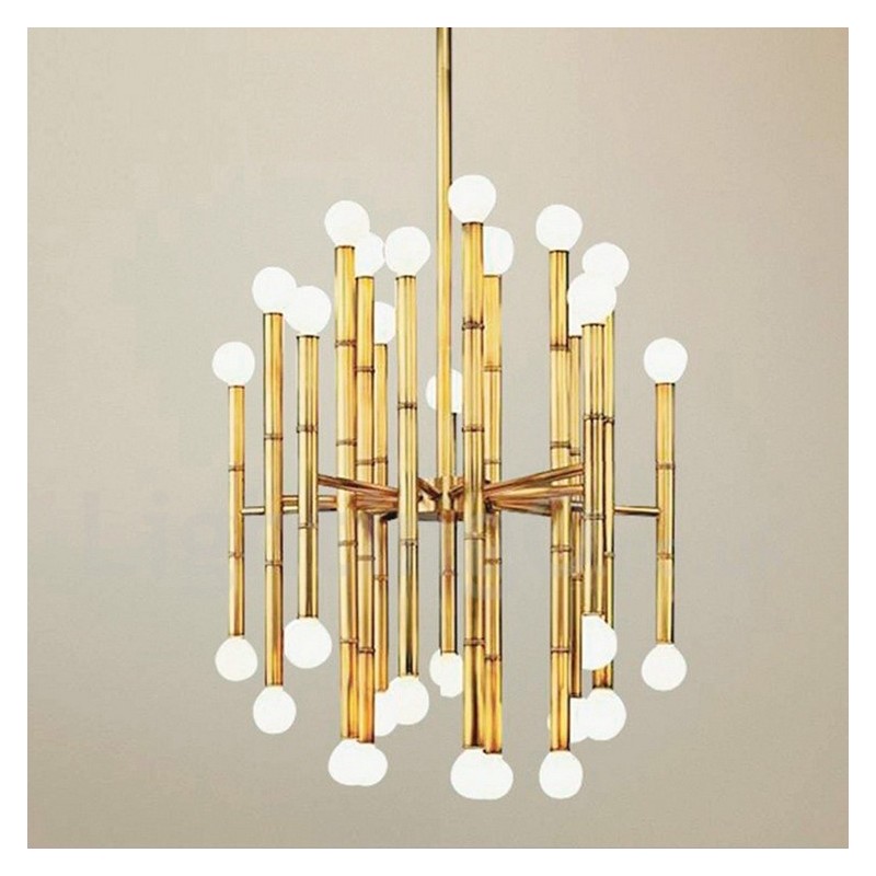 Modern Contemporary 30 Light 2 Tier Chandelier for Light