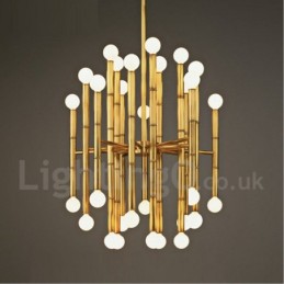 Modern Contemporary 30 Light 2 Tier Chandelier for Light