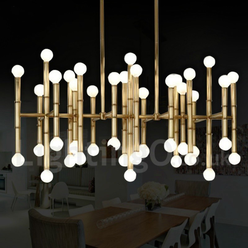 Modern Contemporary 42 Light Chandelier for Light