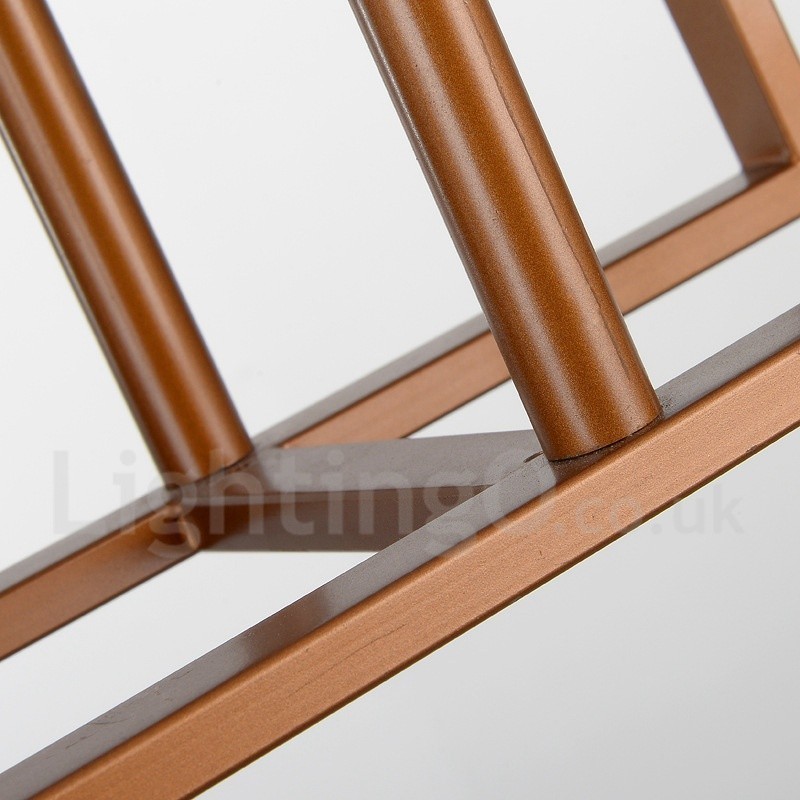 Modern Contemporary 6 Light Single Tier Chandelier Lamp Light