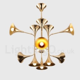 12 Light Chandelier Lamp Modern Contemporary Style Light