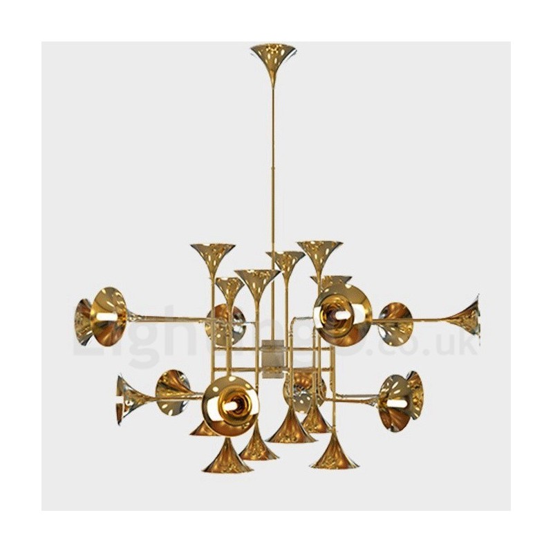 24 Light Chandelier Lamp Modern Contemporary Style Light