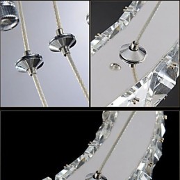 Crystal Chandelier Lights Modern Lighting Three Rings D305070 K9 Large Crystal Ceiling Light Fixtures