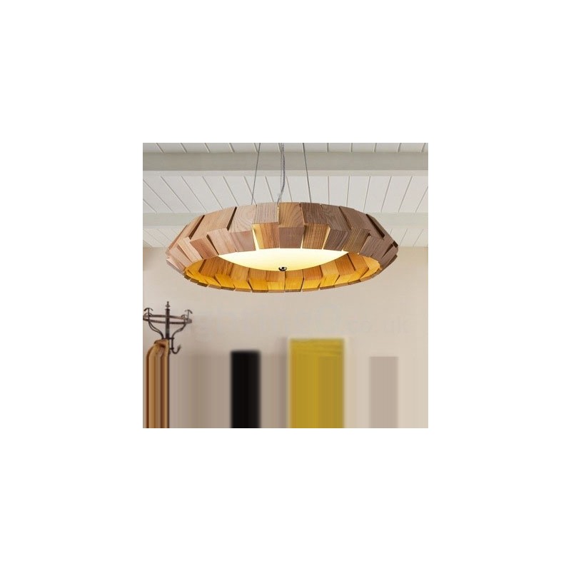 Modern Contemporary Wood Pendant Light
