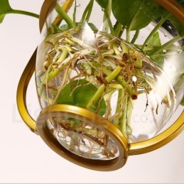 Traditional Classic Single Light Glass Pendant Light