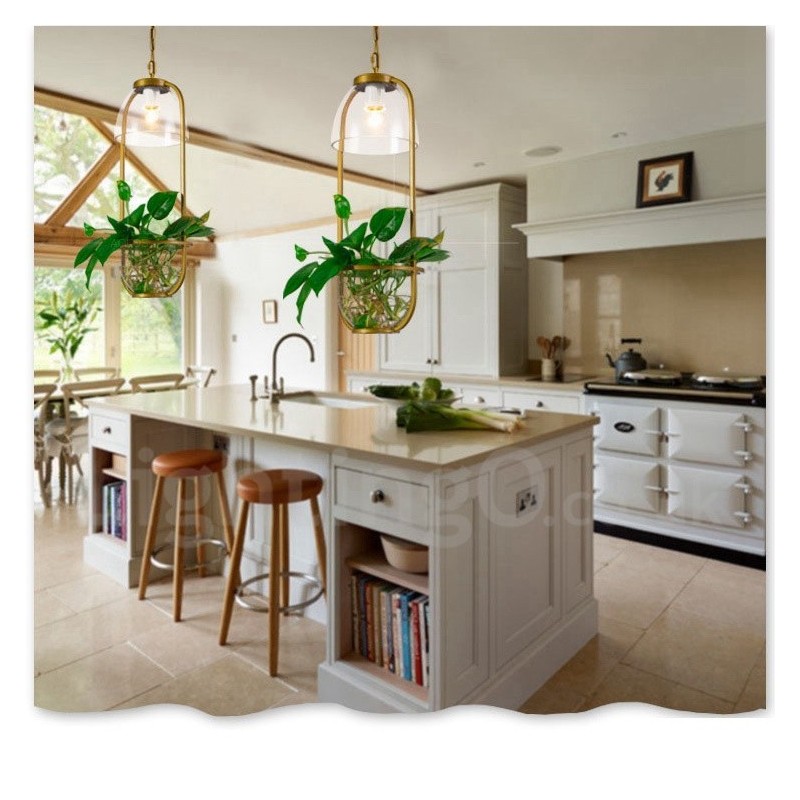 Traditional Classic Single Light Glass Pendant Light