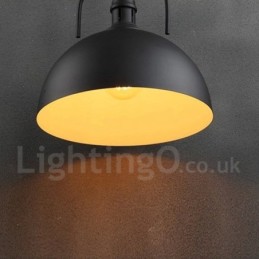 Vintage Multi Colors Metal Pendant Light