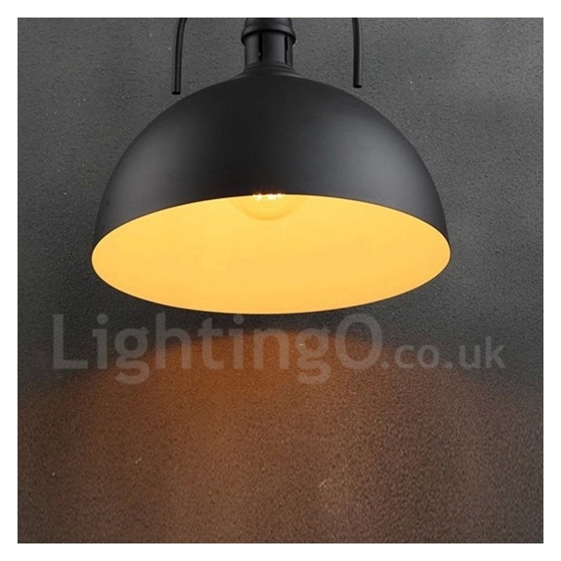 Vintage Multi Colors Metal Pendant Light