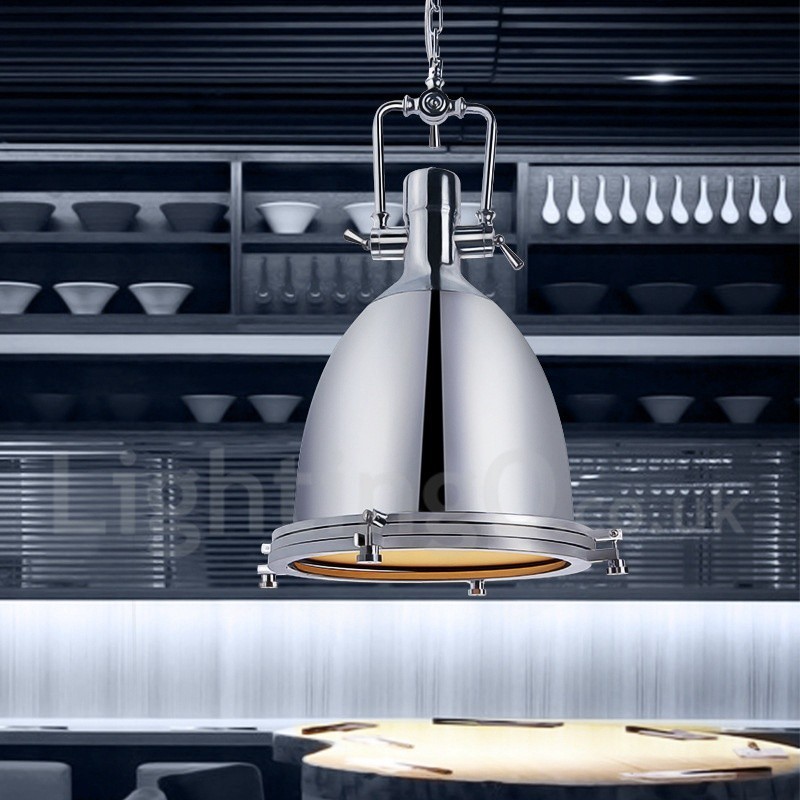 Vintage Metal Pendant Light