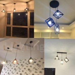 Modern Contemporary Multi Colors Metal 1 Light Pendant Light