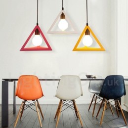 Modern Contemporary Multi Colors Metal 1 Light Pendant Light