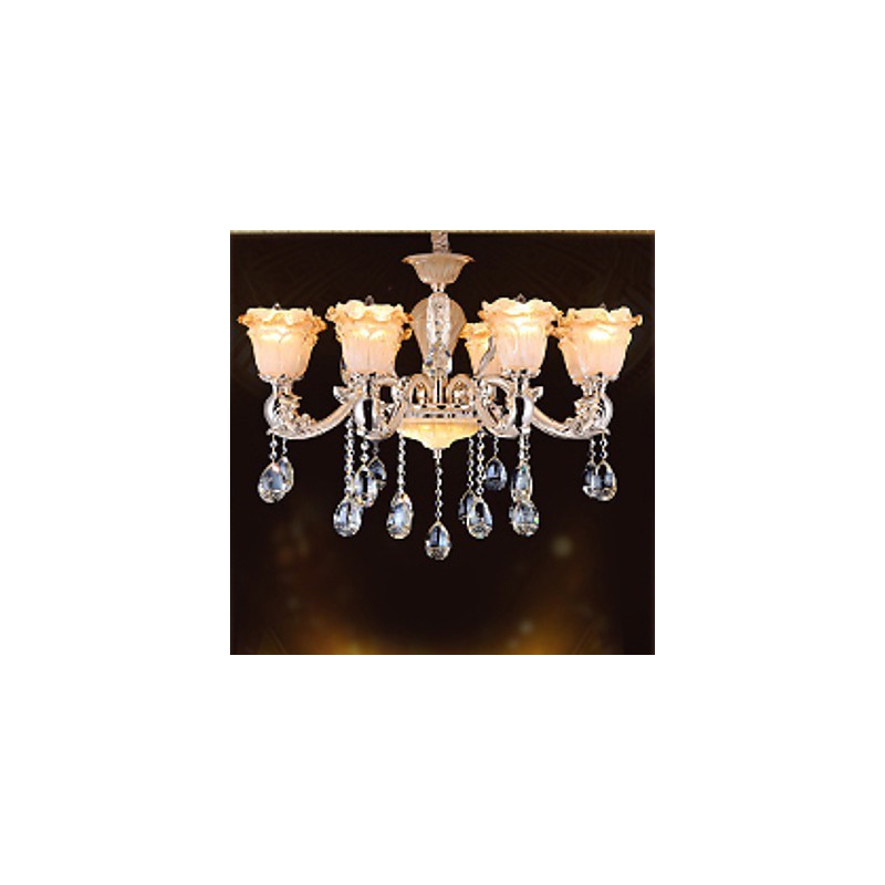 European Style Retro Crystal Pendant lamp Americange lamp