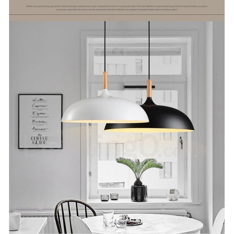 Bedroom Modern Contemporary 1 Light Metal Pendant Light