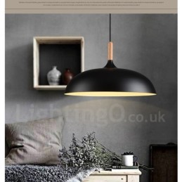 Bedroom Modern Contemporary 1 Light Metal Pendant Light