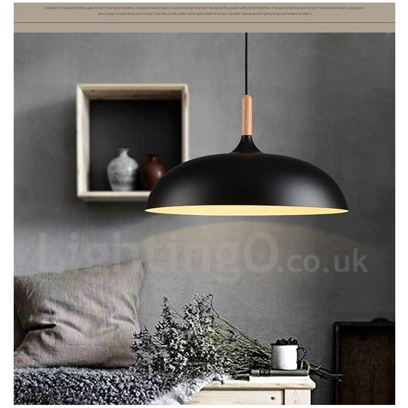 Bedroom Modern Contemporary 1 Light Metal Pendant Light