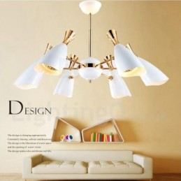 Modern Contemporary 6 Light Chandelier Lamp
