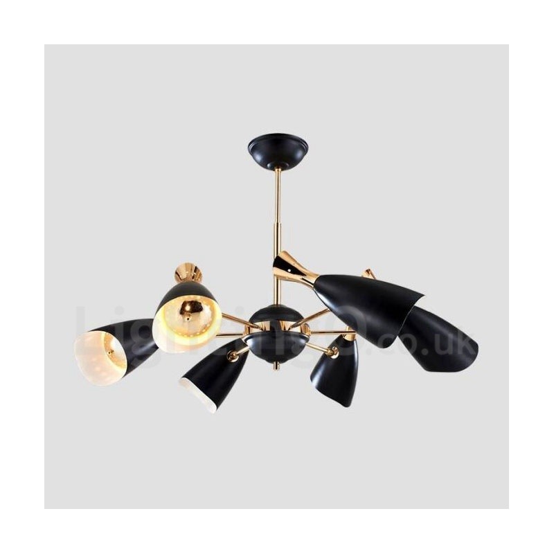 Modern Contemporary 6 Light Chandelier Lamp