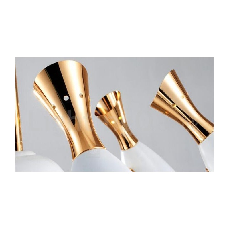 Modern Contemporary 6 Light Chandelier Lamp