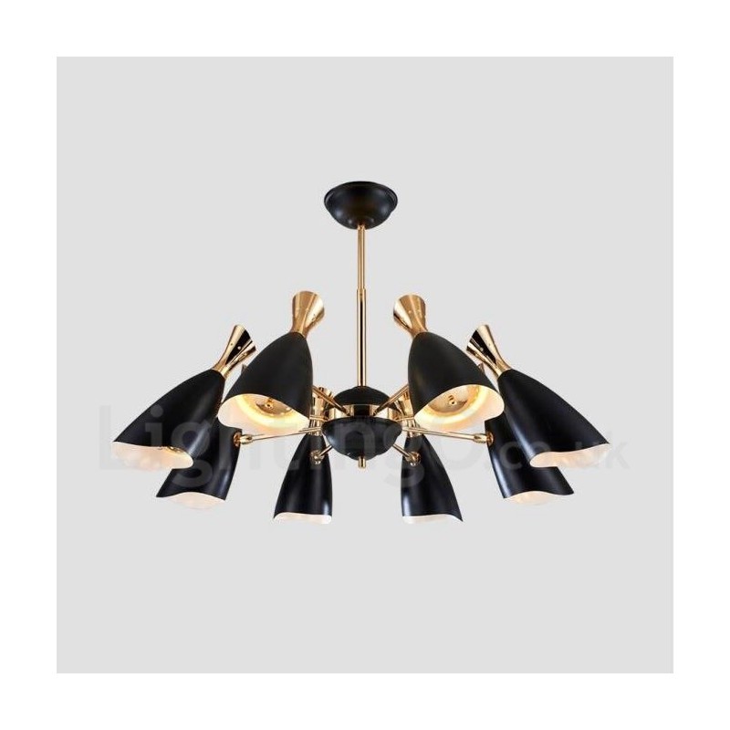 Modern Contemporary 8 Light Chandelier Lamp