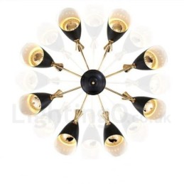 Modern Contemporary 8 Light Chandelier Lamp