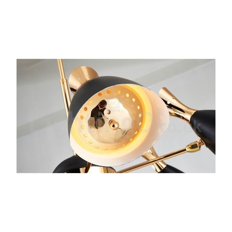 Modern Contemporary 8 Light Chandelier Lamp