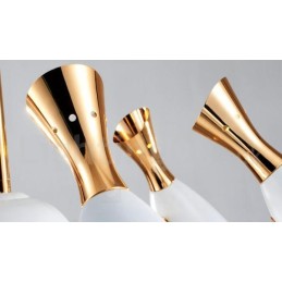 Modern Contemporary 8 Light Chandelier Lamp