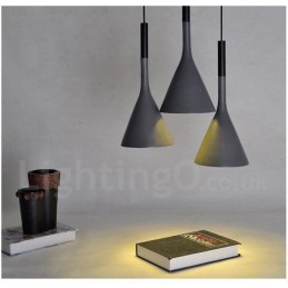 1 Light Vintage Concrte Pendant Light