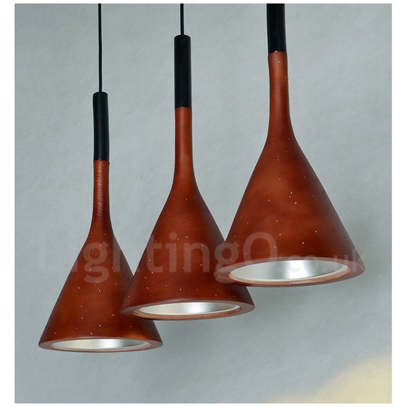 1 Light Vintage Concrte Pendant Light