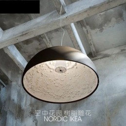 Black Rustic Lodge 1 Light Pendant Light