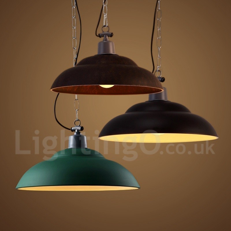 Retro Vintage 1 Light Pendant Light
