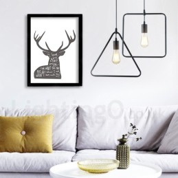 Modern Contemporary Metal 1 Light Pendant Light