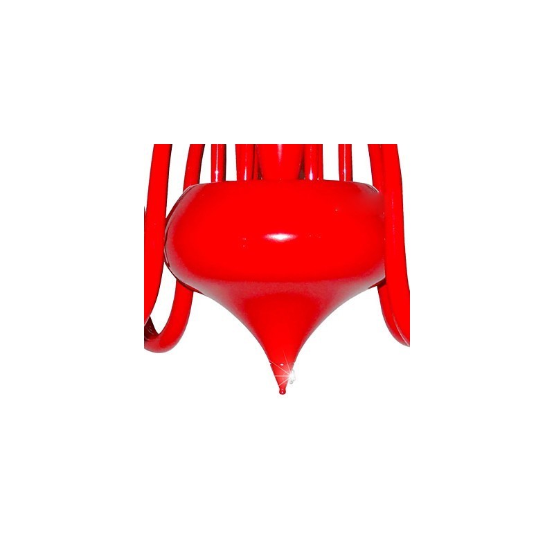 Modern Chandelier Light 24 Lights G4 Red Painting