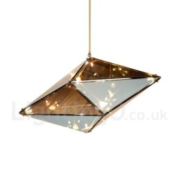 Modern Contemporary Glass Shade Pendant Light