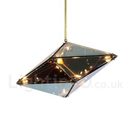Modern Contemporary Glass Shade Pendant Light