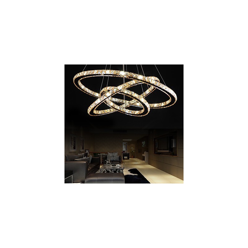 Ceiling Lights with Fashion Style Ring Crystal Ceiling Lamp