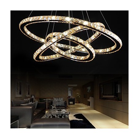 Ceiling Lights with Fashion Style Ring Crystal Ceiling Lamp