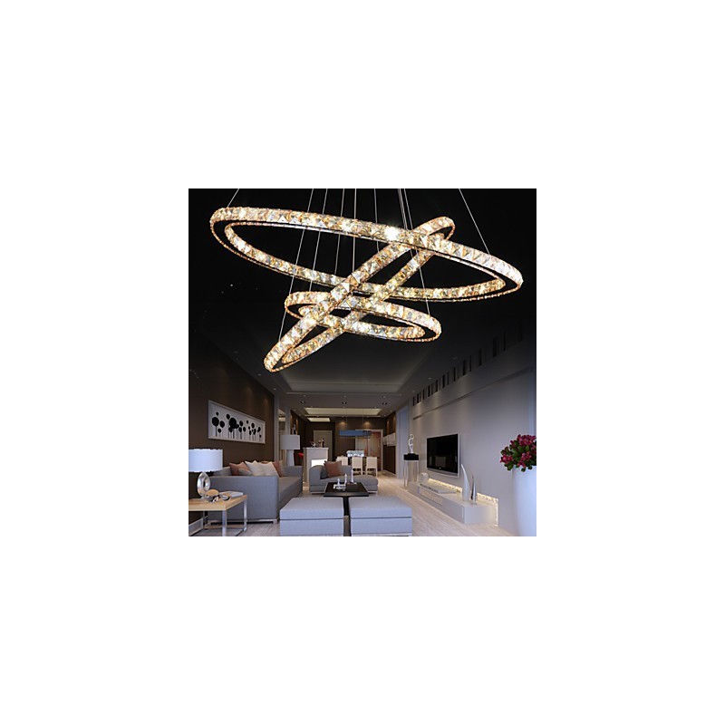 Ceiling Lights with Fashion Style Ring Crystal Ceiling Lamp
