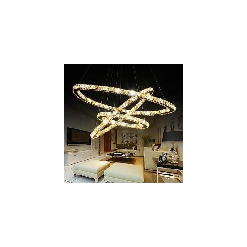 Ceiling Lights with Fashion Style Ring Crystal Ceiling Lamp