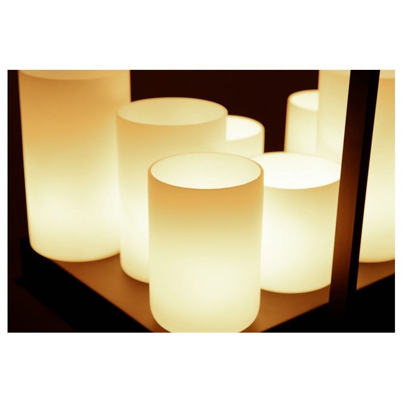 Rustic Lodge Vintage Candlestick Pendant Light