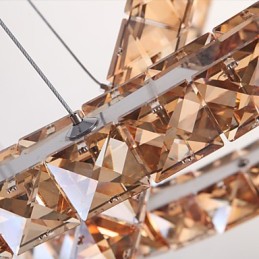 Ceiling Lights with Fashion Style Ring Crystal Ceiling Lamp