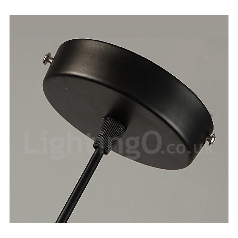 Retro Vintage Metal 1 Light Pendant Light