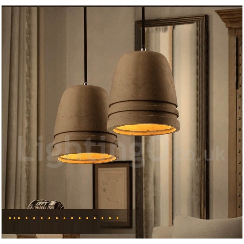 Retro Vintage Concrte Pendant Light