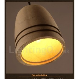 Retro Vintage Concrte Pendant Light