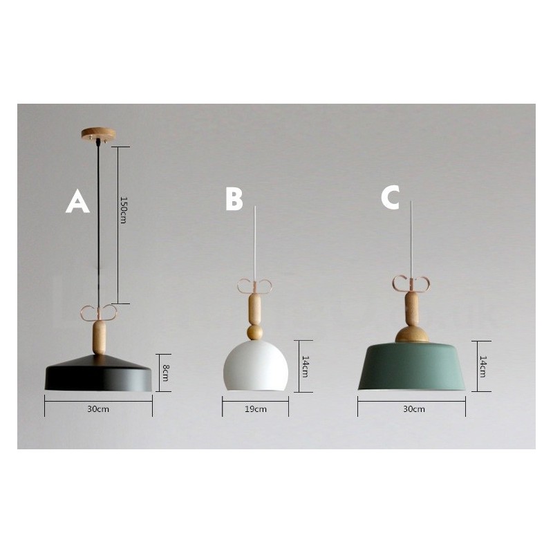 Modern Contemporary Multi Color Pendant Light