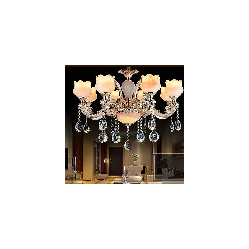 European Style Jade Pendant lamp Crystal Pendant lamp