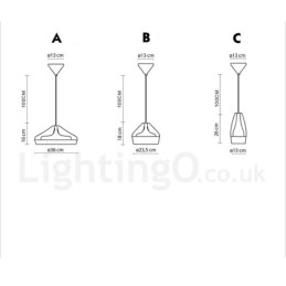 Modern Contemporary Multi Colors Pendant Light