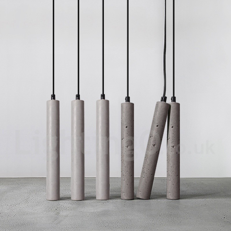 Modern Contemporary Concrte 1 Light Pendant Light